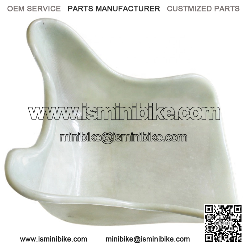 Karting seat (light yellow large)