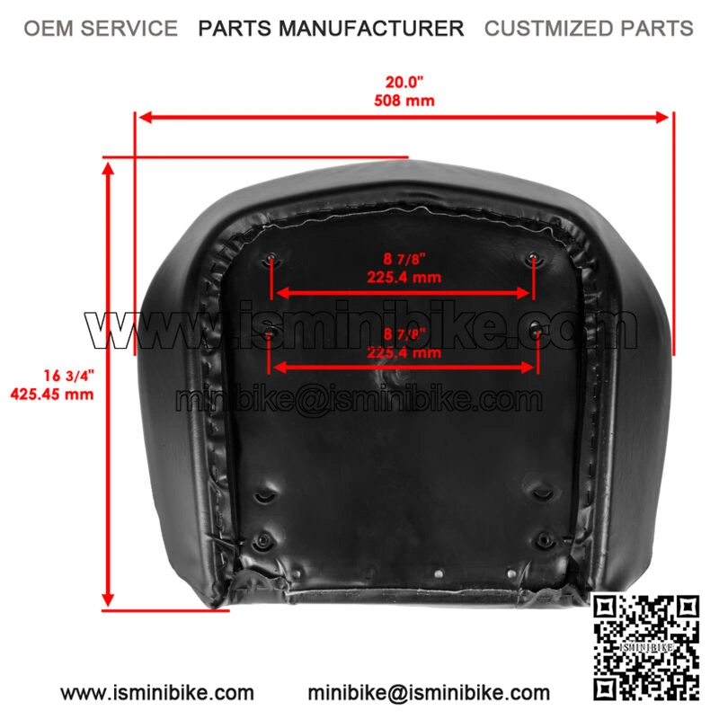 Base Bottom Seat Assembly for Polaris RZR 800 EFI 2008 2009 2010-2014 Black Base - Image 2