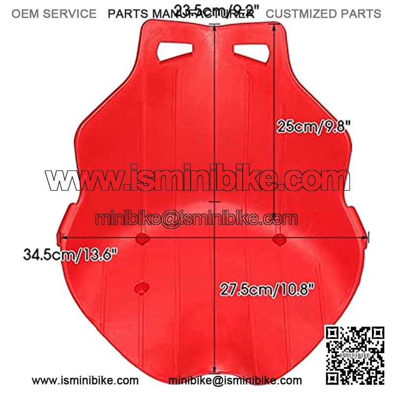 Coj??n de Asiento de Kart de la Deriva equilibrada en Forma for Karting Hoverboard Piezas de Asiento de Coche (Color Name : Red) - Image 3