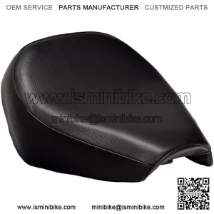 Complete Black Seat For 196cc 6.5HP Massimo MB200, Baja Heat Warrior MB165 & MB200 Motorsports, Falcon 200, TrailMaster MB200-1, MB200-2, Bennche MB200 Mini Gas Bike Falcon Trailmaster Hurricane