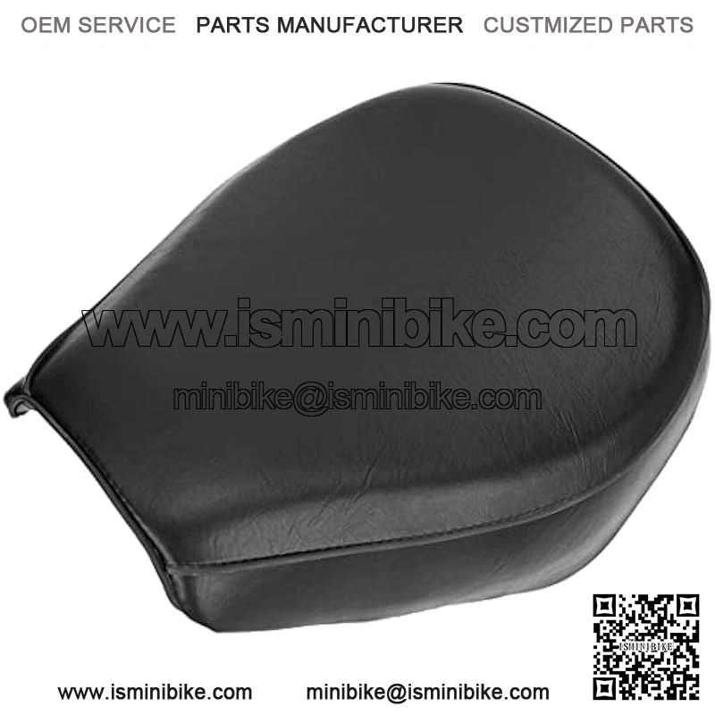 Black Seat for 196cc 6.5HP Massimo MB200 Hensim TrailMaster Baja Heat Warrior MB165 MB200 Mini Bike Motorsports Black - Image 2