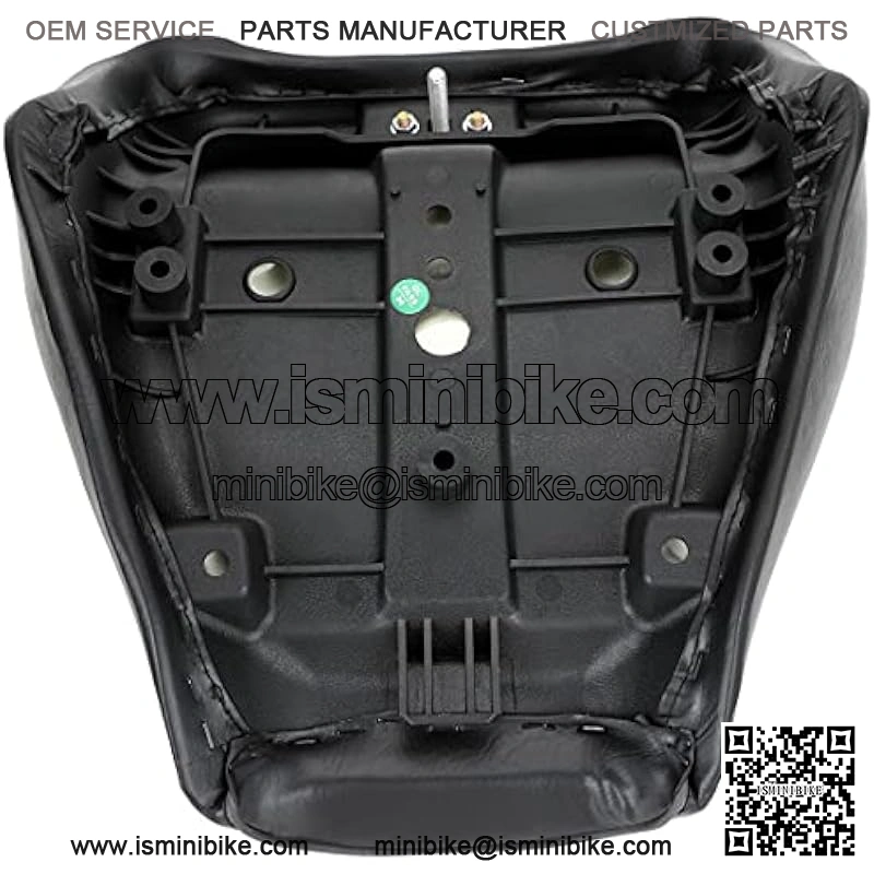 Black Seat for 196cc 6.5HP Massimo MB200 Hensim TrailMaster Baja Heat Warrior MB165 MB200 Mini Bike Motorsports Black - Image 4