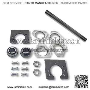 1" x 14" Live Axle Mini Bike Kit