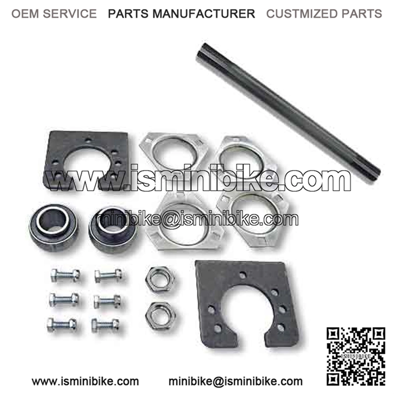 1" x 14" Live Axle Mini Bike Kit