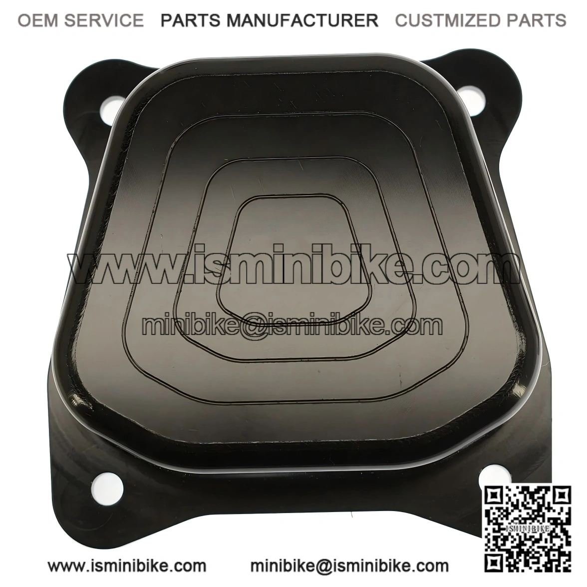 Billet Valve Cover Black for 212cc Non-hemi Predator/196cc Clone/Honda GX160-GX200 from Coleman