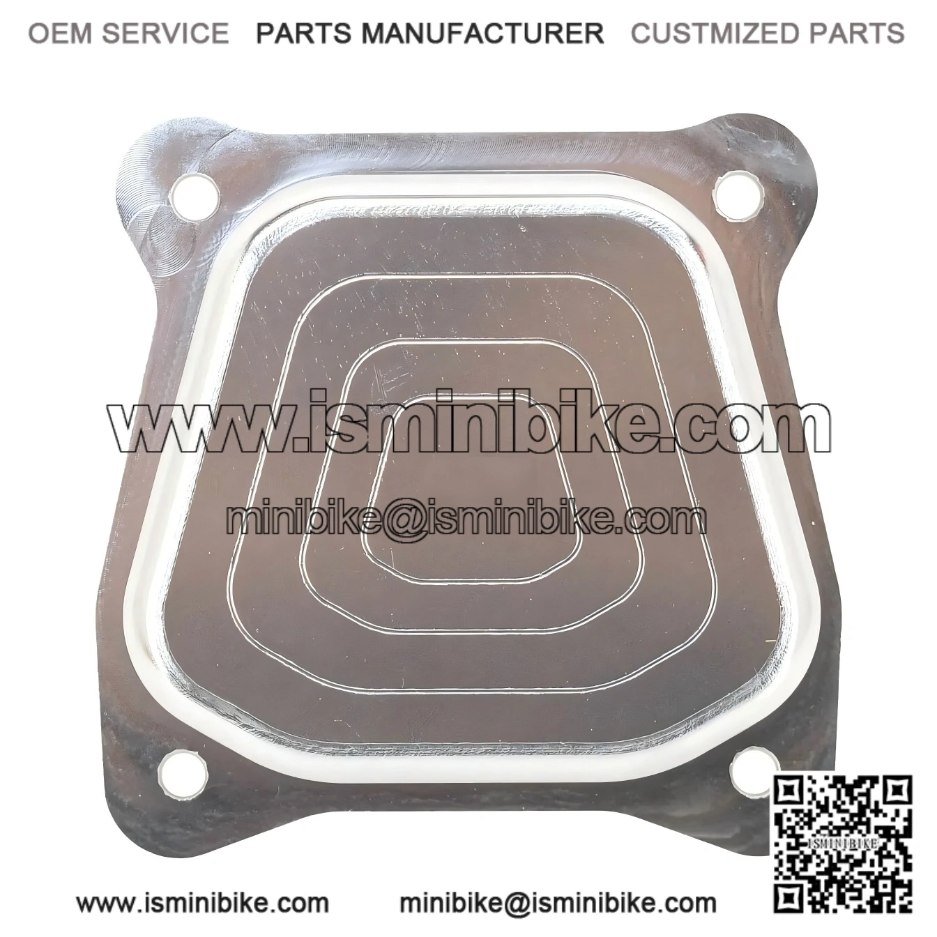 Billet Valve Cover Silver for 212cc Non-hemi Predator/196cc Clone/Honda GX160-GX200 by Coleman