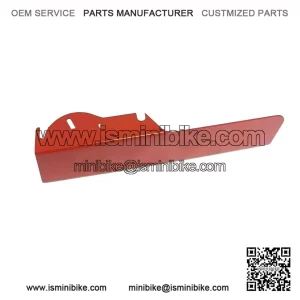 New Red Mini Bike Chain Guard For Mini-Bikes And 5-7hp Predator Honda...Engines