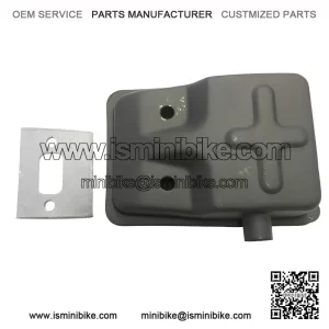 43CC 49CC APC Mini Chopper Mini Bike Monkey Bike X7 Mini Moto Exhaust Muffler